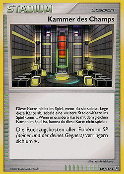 Kammer des Champs 135 — Ultimative Sieger (German Pokémon TCG card)