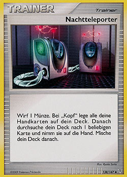 Nachtteleporter 138 — Ultimative Sieger (German Pokémon TCG card)