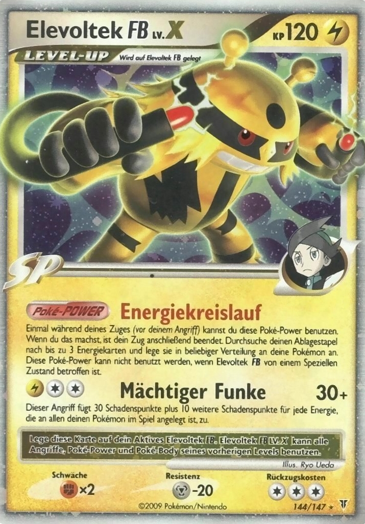 Elevoltek FB 144 — Ultimative Sieger (German Pokémon TCG card)