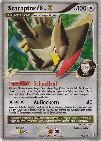 Staraptor FB 147 — Ultimative Sieger (German Pokémon TCG card)