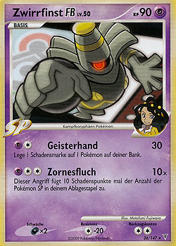 Zwirrfinst FB 26 — Ultimative Sieger (German Pokémon TCG card)