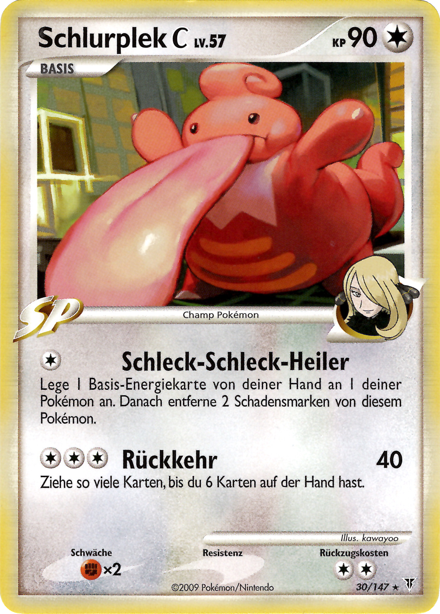 Schlurplek C 30 — Ultimative Sieger (German Pokémon TCG card)