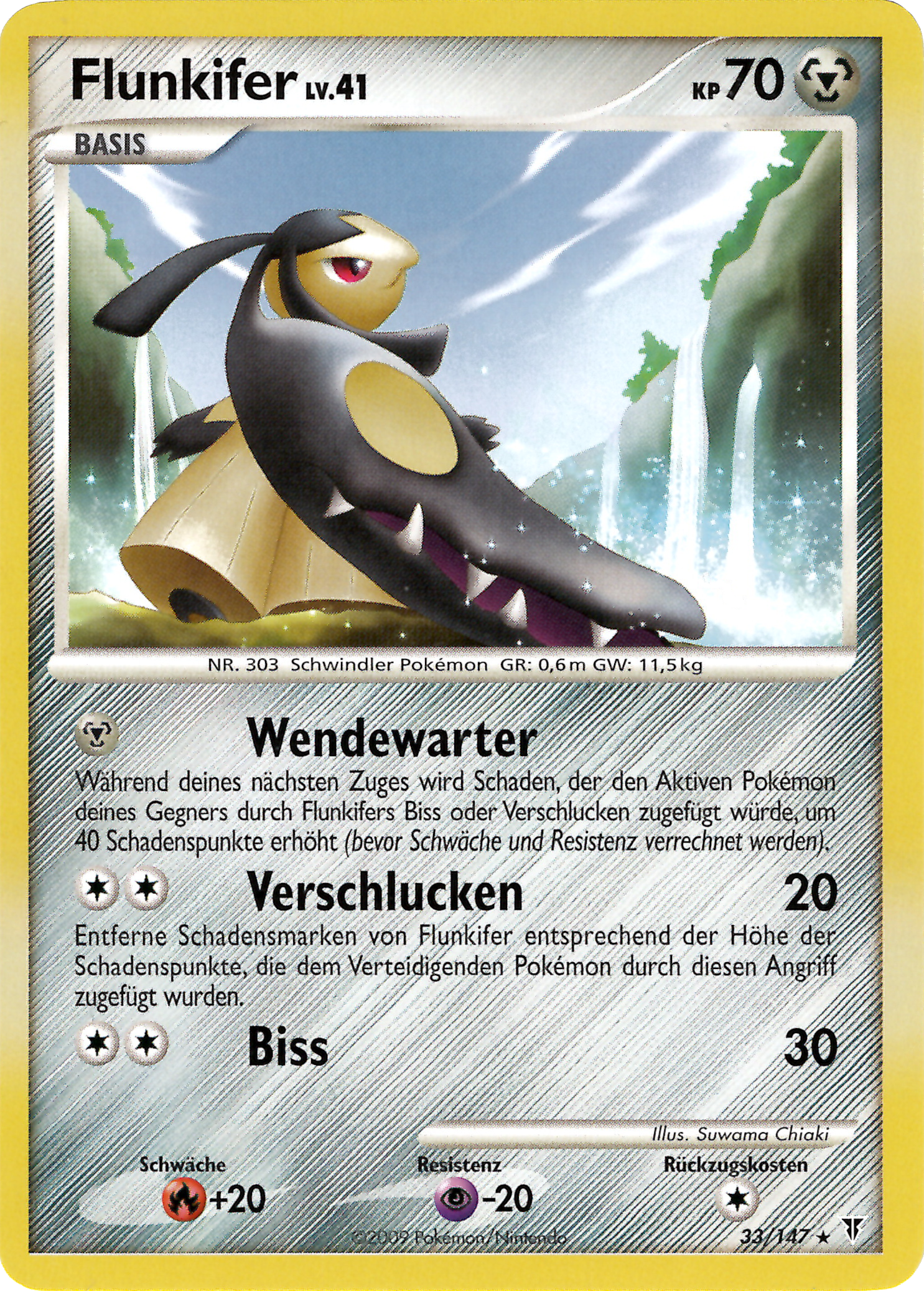 Flunkifer 33 — Ultimative Sieger (German Pokémon TCG card)