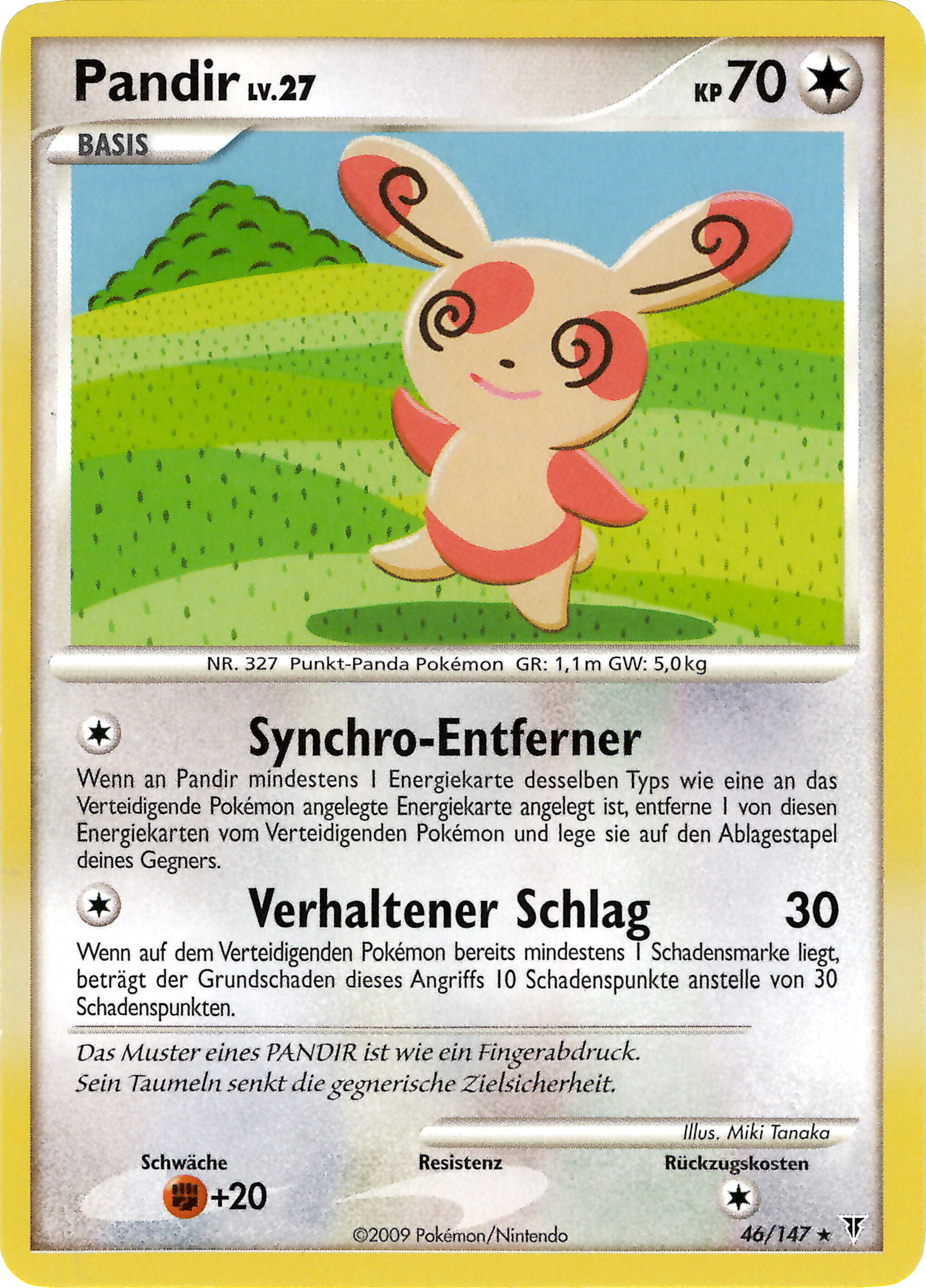 Pandir 46 — Ultimative Sieger (German Pokémon TCG card)
