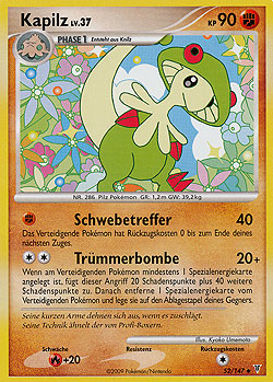 Kapilz 52 — Ultimative Sieger (German Pokémon TCG card)