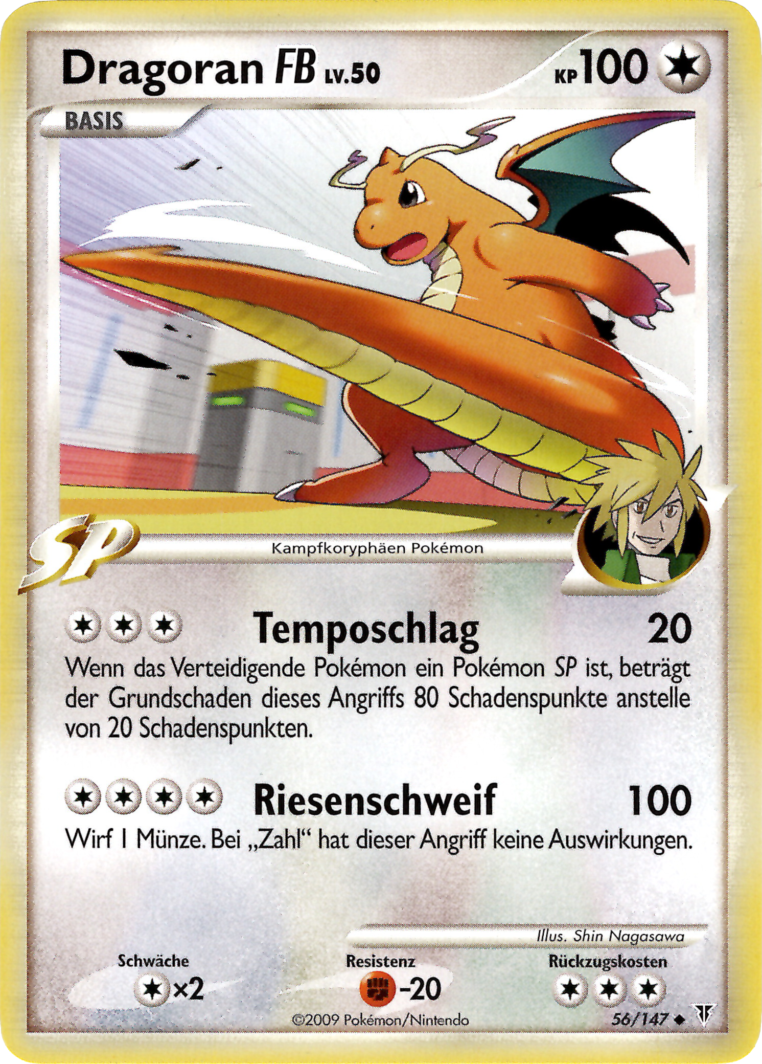 Dragoran FB 56 — Ultimative Sieger (German Pokémon TCG card)