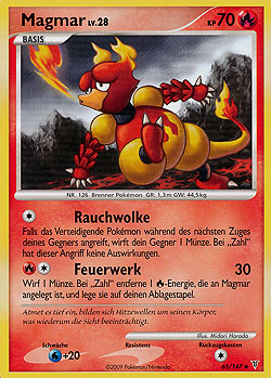 Magmar 65 — Ultimative Sieger (German Pokémon TCG card)
