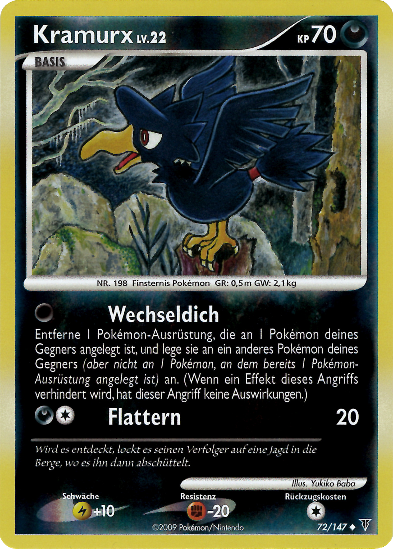Kramurx 72 — Ultimative Sieger (German Pokémon TCG card)