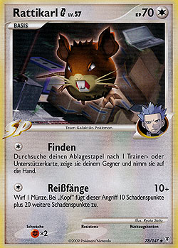 Rattikarl G 78 — Ultimative Sieger (German Pokémon TCG card)