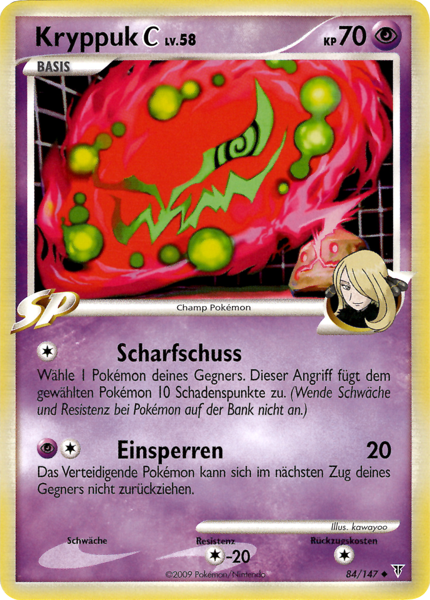 Kryppuk C 84 — Ultimative Sieger (German Pokémon TCG card)
