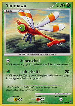 Yanma 88 — Ultimative Sieger (German Pokémon TCG card)