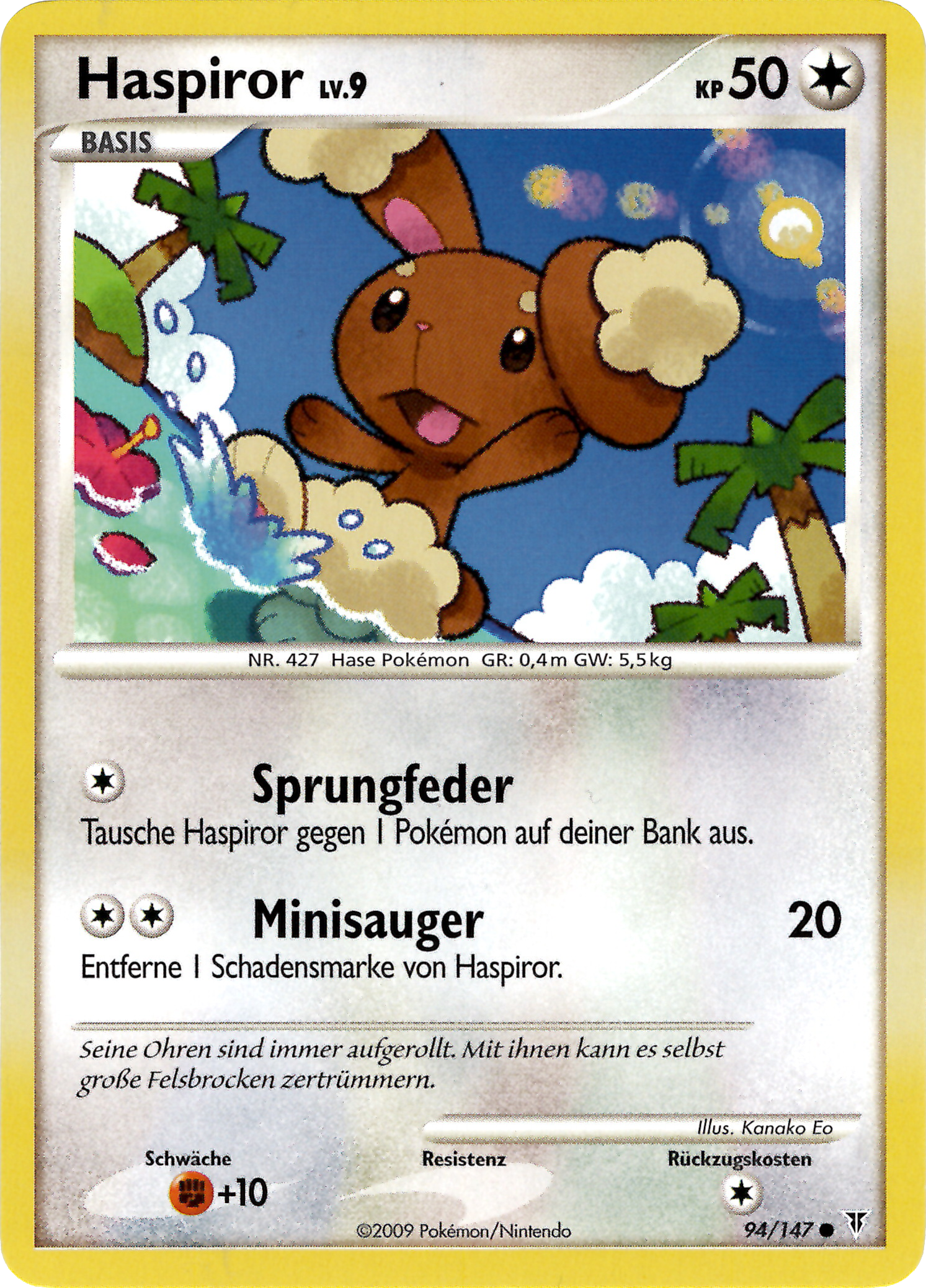 Haspiror 94 — Ultimative Sieger (German Pokémon TCG card)