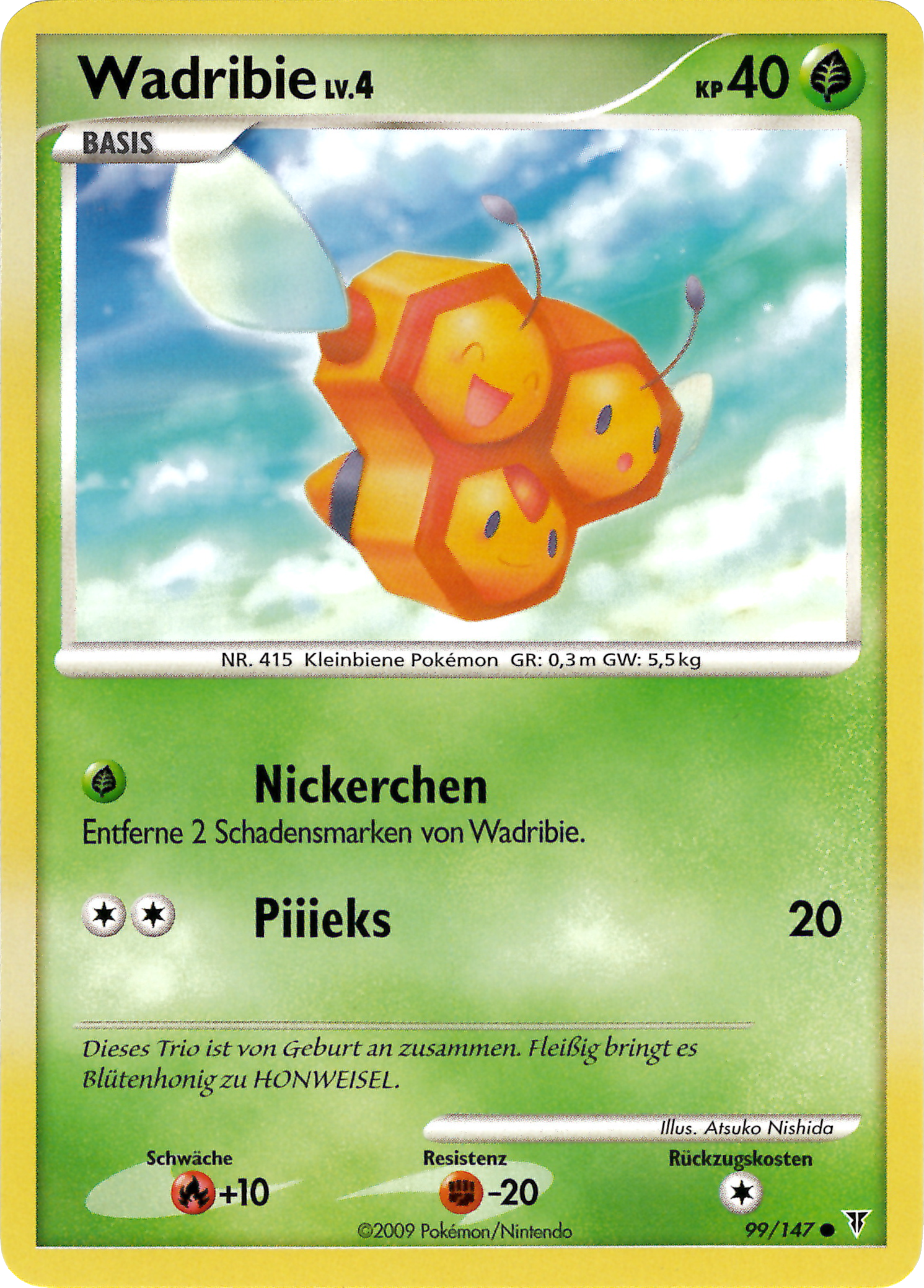 Wadribie 99 — Ultimative Sieger (German Pokémon TCG card)