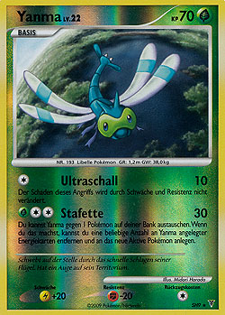 Yanma SH9 — Ultimative Sieger (German Pokémon TCG card)