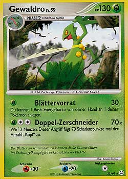 Gewaldro 31 — Arceus (German Pokémon TCG card)