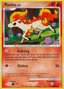 Ponita 46 — Arceus (German Pokémon TCG card)