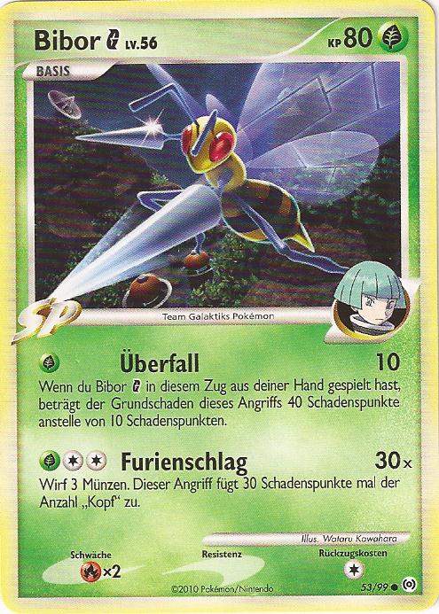 Bibor G 53 — Arceus (German Pokémon TCG card)