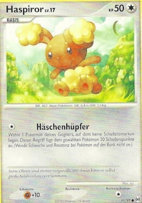 Haspiror 55 — Arceus (German Pokémon TCG card)