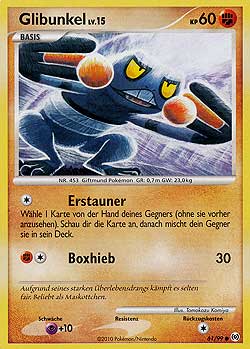Glibunkel 61 — Arceus (German Pokémon TCG card)