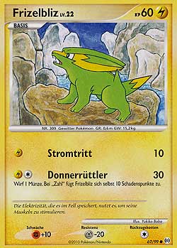 Frizelbliz 62 — Arceus (German Pokémon TCG card)