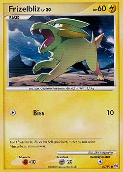 Frizelbliz 63 — Arceus (German Pokémon TCG card)