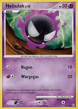 Nebulak 64 — Arceus (German Pokémon TCG card)