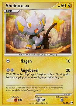 Sheinux 74 — Arceus (German Pokémon TCG card)