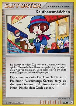 Kaufhausmädchen 85 — Arceus (German Pokémon TCG card)