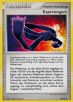 Expertengurt 87 — Arceus (German Pokémon TCG card)