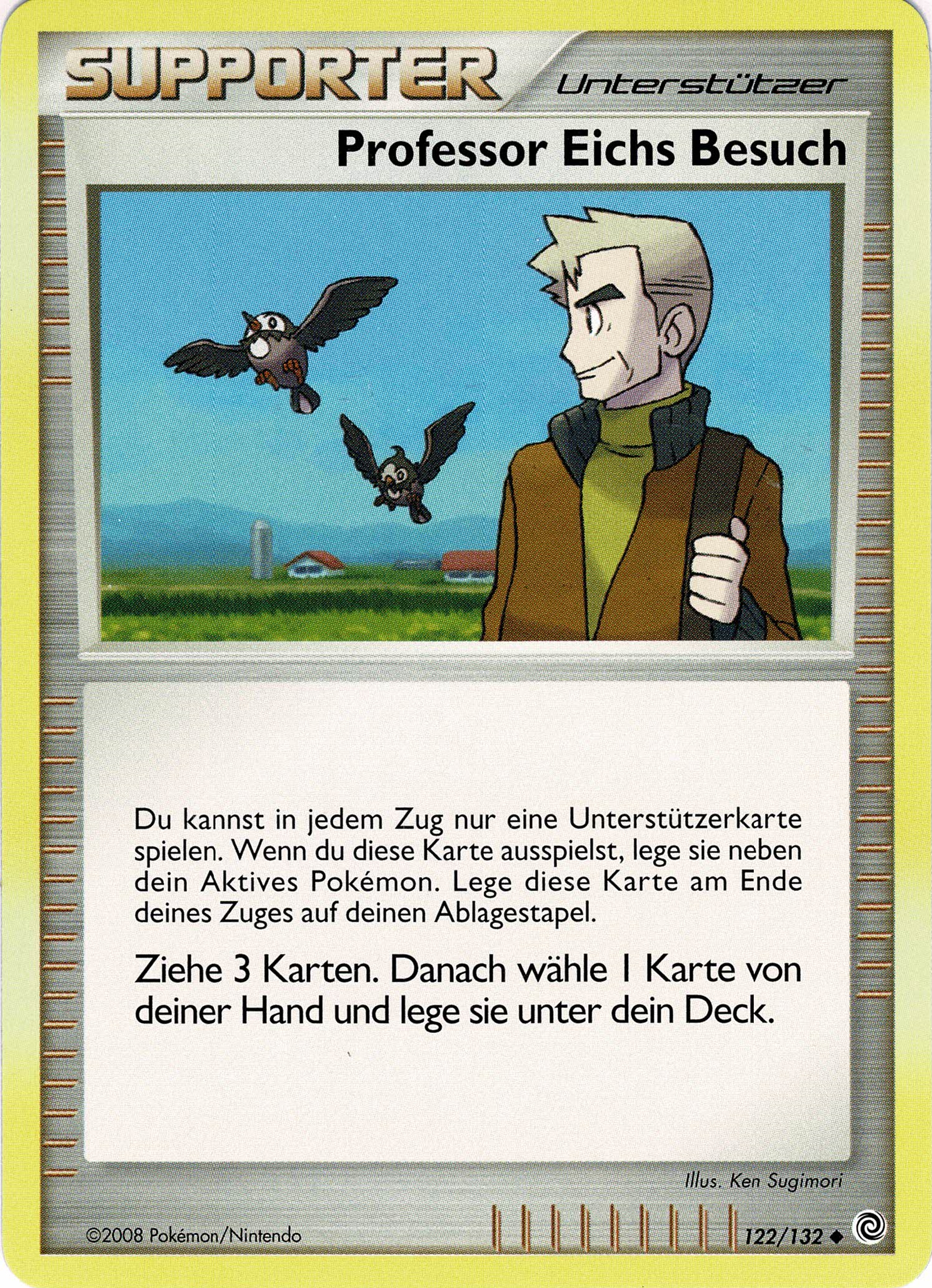 Professor Eichs Besuch 90 — Arceus (German Pokémon TCG card)