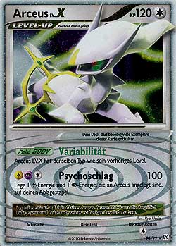 Arceus 96 — Arceus (German Pokémon TCG card)