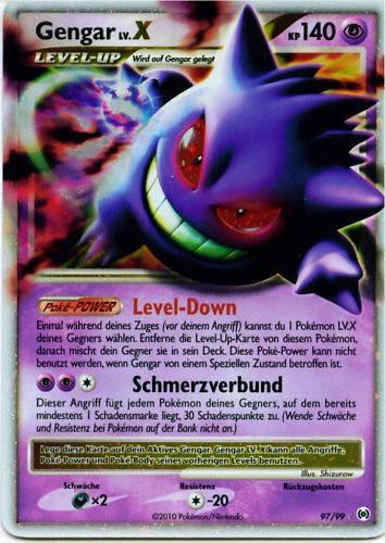 Gengar 97 — Arceus (German Pokémon TCG card)