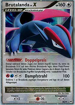 Brutalanda 98 — Arceus (German Pokémon TCG card)