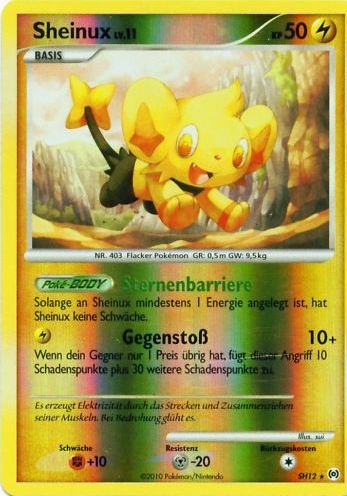 Sheinux SH12 — Arceus (German Pokémon TCG card)