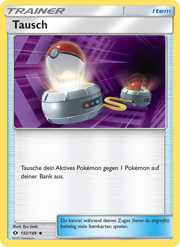 Tausch 132 — Sonne & Mond (German Pokémon TCG card)
