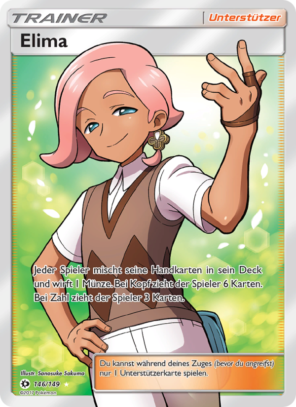 Elima 146 — Sonne & Mond (German Pokémon TCG card)