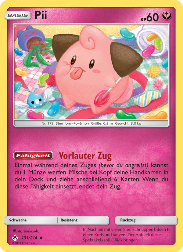Pii 131 — Kräfte im Einklang (German Pokémon TCG card)