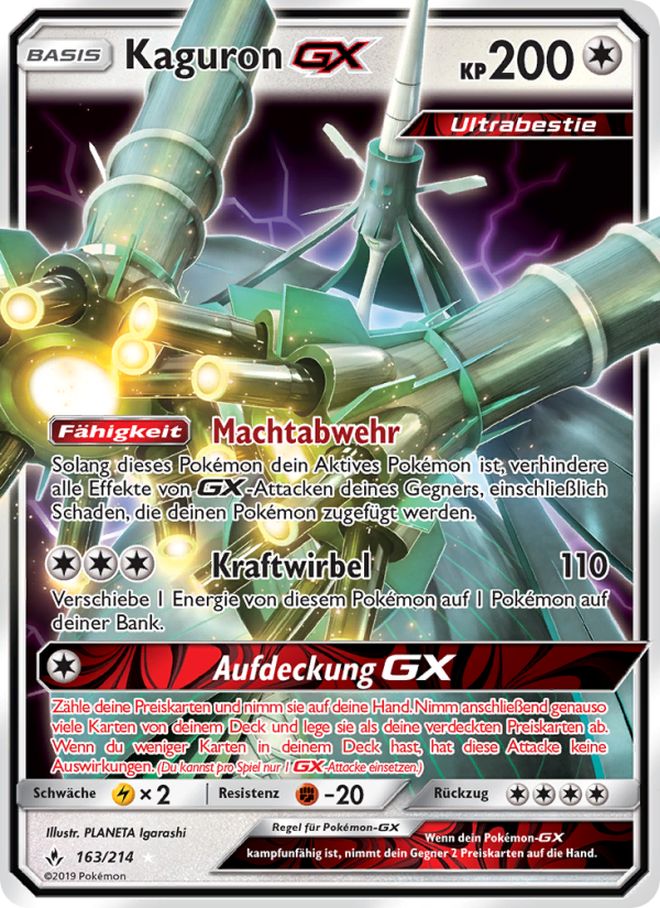 Kaguron Pokémon TCG cards