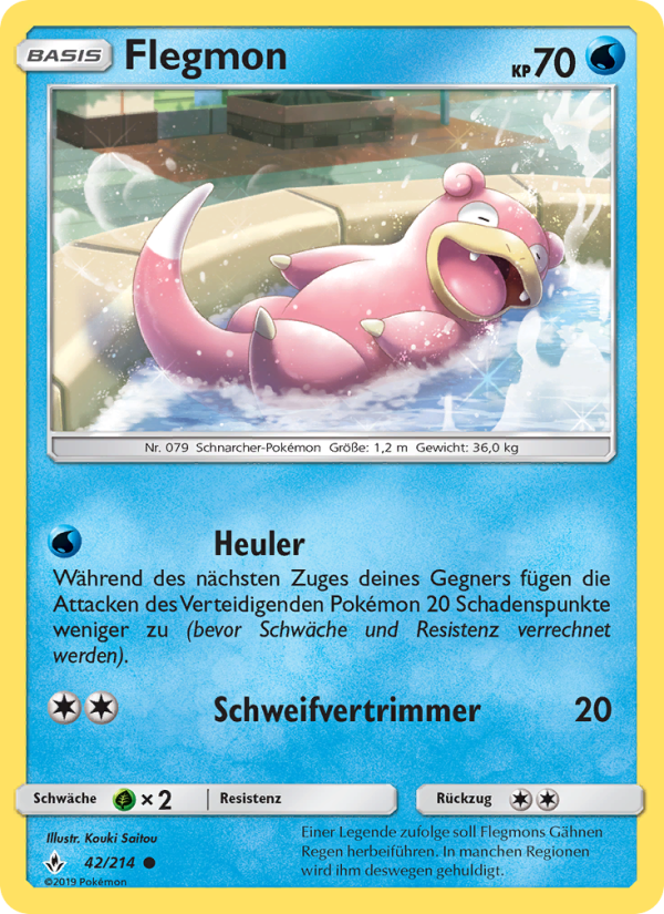 Flegmon 42 — Kräfte im Einklang (German Pokémon TCG card)