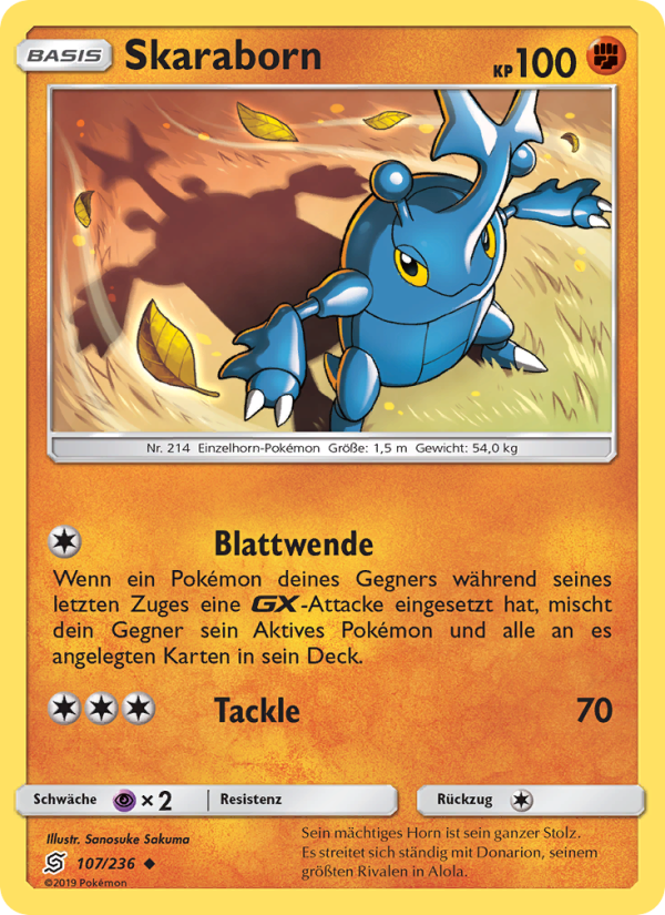 Skaraborn 107 — Bund der Gleichgesinnten (German Pokémon TCG card)