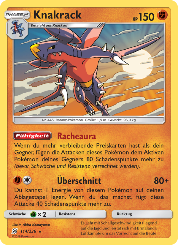 Knakrack 114 — Bund der Gleichgesinnten (German Pokémon TCG card)