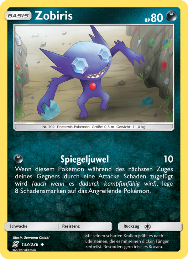 Zobiris 133 — Bund der Gleichgesinnten (German Pokémon TCG card)