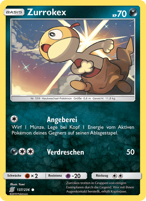 Zurrokex 137 — Bund der Gleichgesinnten (German Pokémon TCG card)