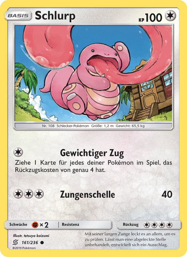 Schlurp 161 — Bund der Gleichgesinnten (German Pokémon TCG card)