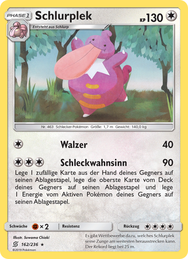 Schlurplek 162 — Bund der Gleichgesinnten (German Pokémon TCG card)