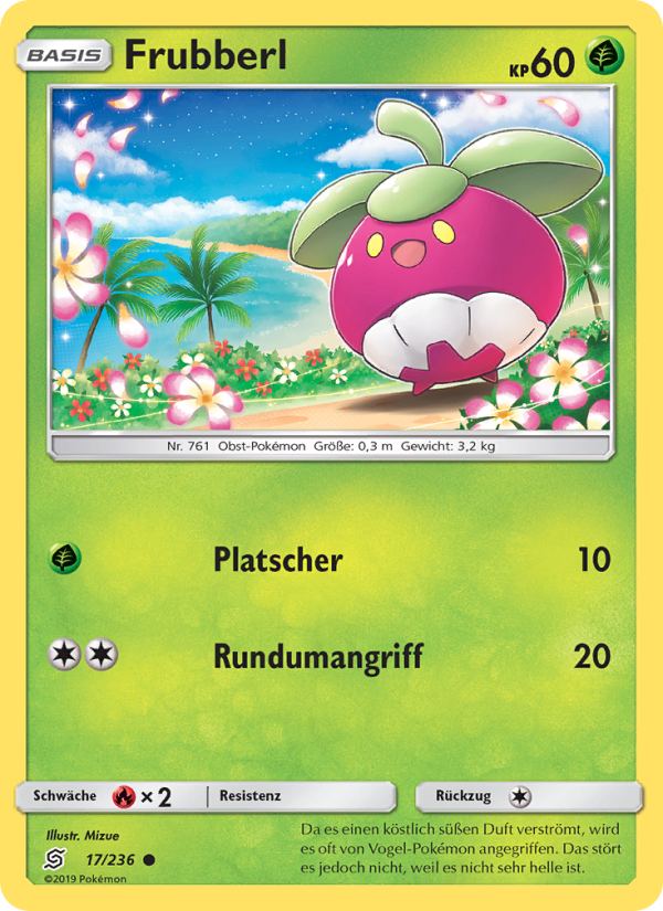 Frubberl 17 — Unified Minds (German Pokémon TCG card)