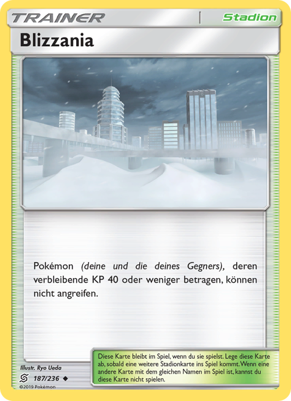 Blizzania 187 — Bund der Gleichgesinnten (German Pokémon TCG card)