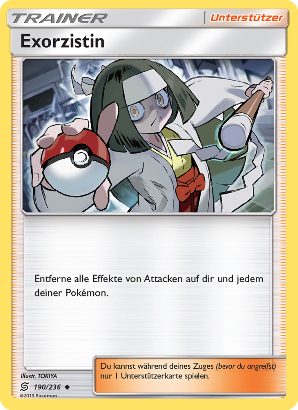 Exorzistin 190 — Bund der Gleichgesinnten (German Pokémon TCG card)