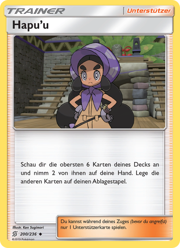 Hapu’u 200 — Bund der Gleichgesinnten (German Pokémon TCG card)