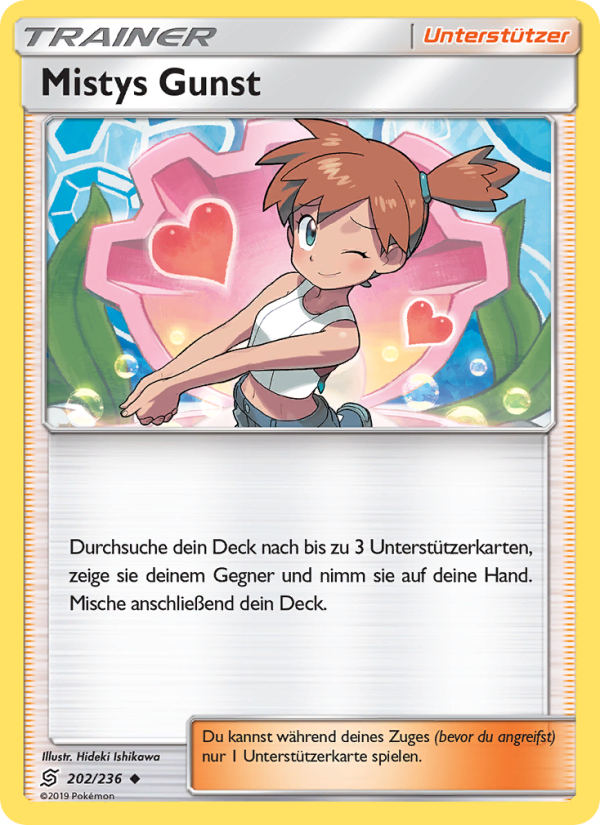 Mistys Gunst 202 — Bund der Gleichgesinnten (German Pokémon TCG card)